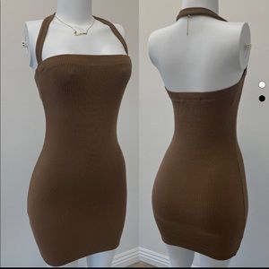 Latavia halter dress